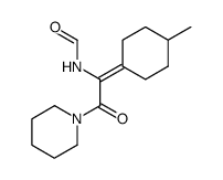 N-[1-(4-Methyl-cyclohexylidene)-2-oxo-2-piperidin-1-yl-ethyl]-formamide结构式