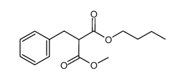 2-benzyl-malonic acid butyl ester methyl ester结构式