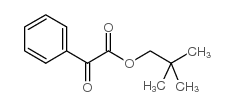 NEOPENTYLPHENYLGLYOXYLATE structure