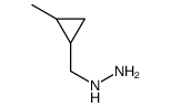(2-methylcyclopropyl)methylhydrazine结构式