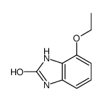 4-Ethoxy-1,3-dihydro-2H-benzimidazol-2-one结构式