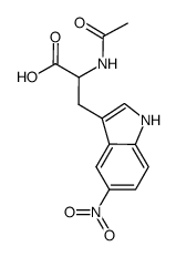 Ac-5'-NO2-Trp-OH Structure