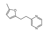 2-[2-(5-methylfuran-2-yl)ethyl]pyrazine结构式