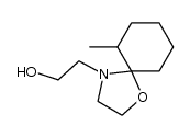 2-(6-methyl-1-oxa-4-azaspiro[4.5]decan-4-yl)ethanol Structure