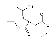 N-ACETYL-L-ASPARTIC ACID DIETHYL ESTER structure