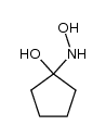 1-(hydroxyamino)cyclopentanol结构式