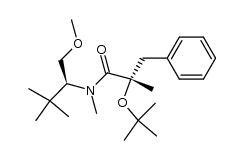 (S)-2-(tert-butoxy)-N-((S)-1-methoxy-3,3-dimethylbutan-2-yl)-N,2-dimethyl-3-phenylpropanamide结构式