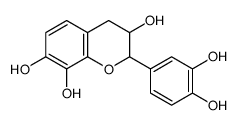 2-(3,4-dihydroxyphenyl)-3,4-dihydro-2H-chromene-3,7,8-triol结构式