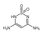 3,5-diamino-2H-1,2,6-thiadiazine 1,1-dioxide Structure