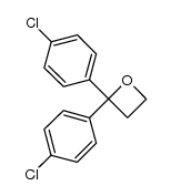 2,2-bis(4-chlorophenyl)oxetane结构式