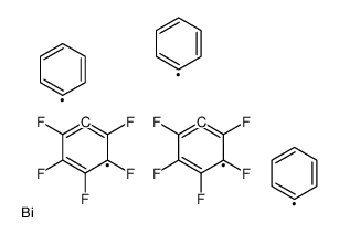 bis(2,3,4,5,6-pentafluorophenyl)-triphenylbismuth结构式