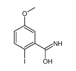2-Iodo-5-methoxybenzamide Structure