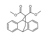 11,11-bis(methoxycarbonyl)-9,10-endoethano-9,10-dihydroanthracene Structure