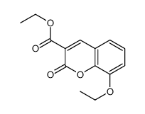 ethyl 8-ethoxy-2-oxochromene-3-carboxylate结构式