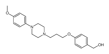 [4-[3-[4-(4-methoxyphenyl)piperazin-1-yl]propoxy]phenyl]methanol Structure