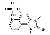 2-amino-3-methylimidazo(4,5-f)-quinoline 5-sulfate ester结构式