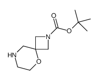 5-氧杂-2,8-二氮杂螺[3.5]壬烷-2-羧酸叔丁酯结构式
