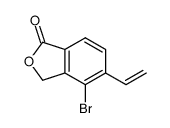4-bromo-5-ethenyl-2-benzofuran-1(3H)-one结构式