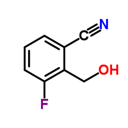 3-Fluoro-2-(hydroxymethyl)benzonitrile structure