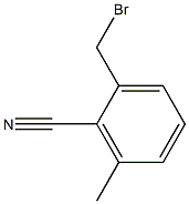 2-Bromomethyl-6-methyl-benzonitrile Structure