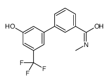 3-[3-hydroxy-5-(trifluoromethyl)phenyl]-N-methylbenzamide Structure