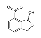 7-nitrobenzo[c][1,2]oxaborol-1(3H)-ol structure