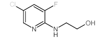 2-((5-Chloro-3-fluoropyridin-2-yl)amino)ethanol structure