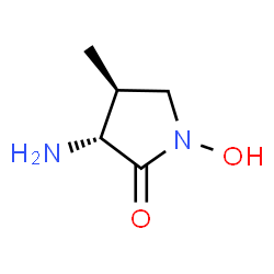 2-Pyrrolidinone,3-amino-1-hydroxy-4-methyl-,trans-(9CI) Structure