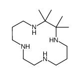 2,2,3,3-tetramethyl-1,4,8,11-tetrazacyclotetradecane结构式