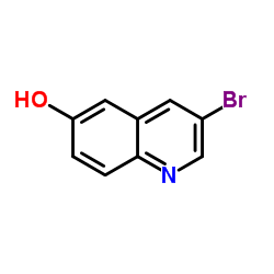 3-Bromo-6-quinolinol Structure