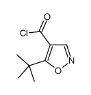4-Isoxazolecarbonyl chloride, 5-(1,1-dimethylethyl)- (9CI)结构式