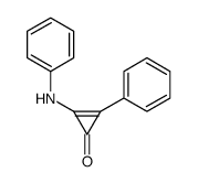 2-anilino-3-phenylcycloprop-2-en-1-one结构式