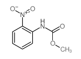 Carbamic acid,N-(2-nitrophenyl)-, methyl ester结构式