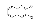 2-chloro-3-methoxyquinoline Structure