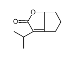2H-Cyclopenta[b]furan-2-one,4,5,6,6a-tetrahydro-3-(1-methylethyl)-(9CI)结构式