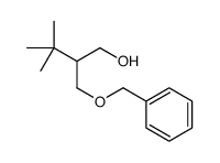 3,3-dimethyl-2-(phenylmethoxymethyl)butan-1-ol结构式