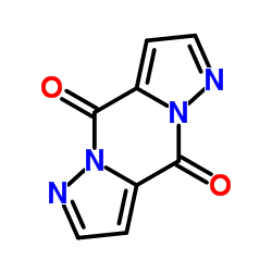 4H,9H-Dipyrazolo[1,5-a:1,5-d]pyrazine-4,9-dione(9CI)结构式