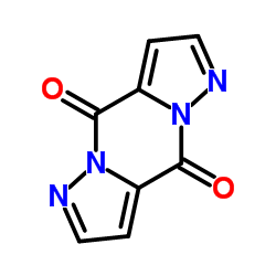 4H,9H-Dipyrazolo[1,5-a:1,5-d]pyrazine-4,9-dione(9CI) structure