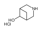 3-azabicyclo[3.1.1]heptan-6-ol,hydrochloride Structure