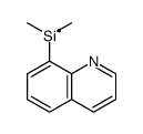 dimethyl(quinolin-8-yl)silicon结构式