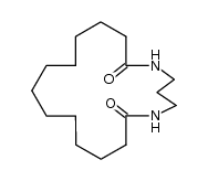 1,5-Diazacyclooctadecan-6,18-dion Structure