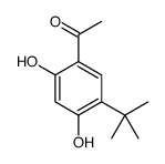 1-(5-tert-butyl-2,4-dihydroxyphenyl)ethanone Structure