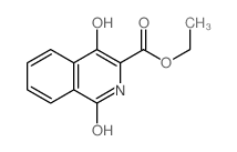 3-Isoquinolinecarboxylicacid, 1,2-dihydro-4-hydroxy-1-oxo-, ethyl ester picture