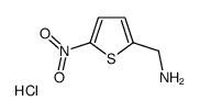 2-(Aminomethyl)-5-nitrothiophene Hydrochloride Structure