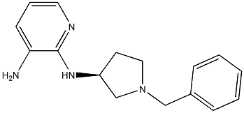 (S)-N2-(1-Benzylpyrrolidin-3-yl)pyridine-2,3-diaMine Structure