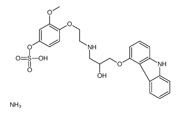 4'-Hydroxyphenyl Carvedilol Sulfate Ammonium Salt picture