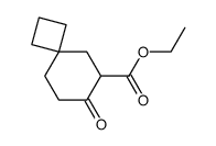 Ethyl 7-oxospiro[3.5]nonane-6-carboxylate结构式