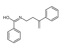 N-(3-phenylbut-3-enyl)benzamide结构式