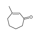 3-methylcyclohept-2-en-1-one结构式