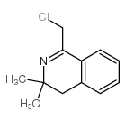 1-(Chloromethyl)-3,3-dimethyl-3,4-dihydroisoquinoline structure